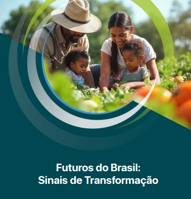 Capa de "Futuros do Brasil: Sinais de Transformação"