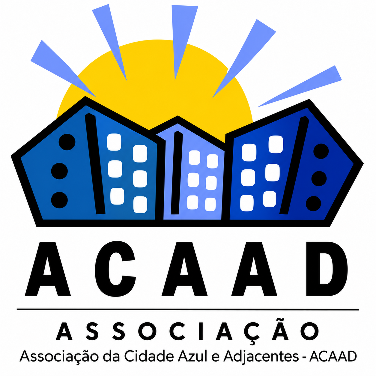 Logo de ASSOCIAÇÃO DA CIDADE AZUL